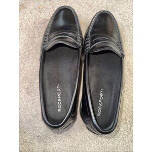 Rockport Men’s Classic Penny Loafer Shoes New Black Size 9 M